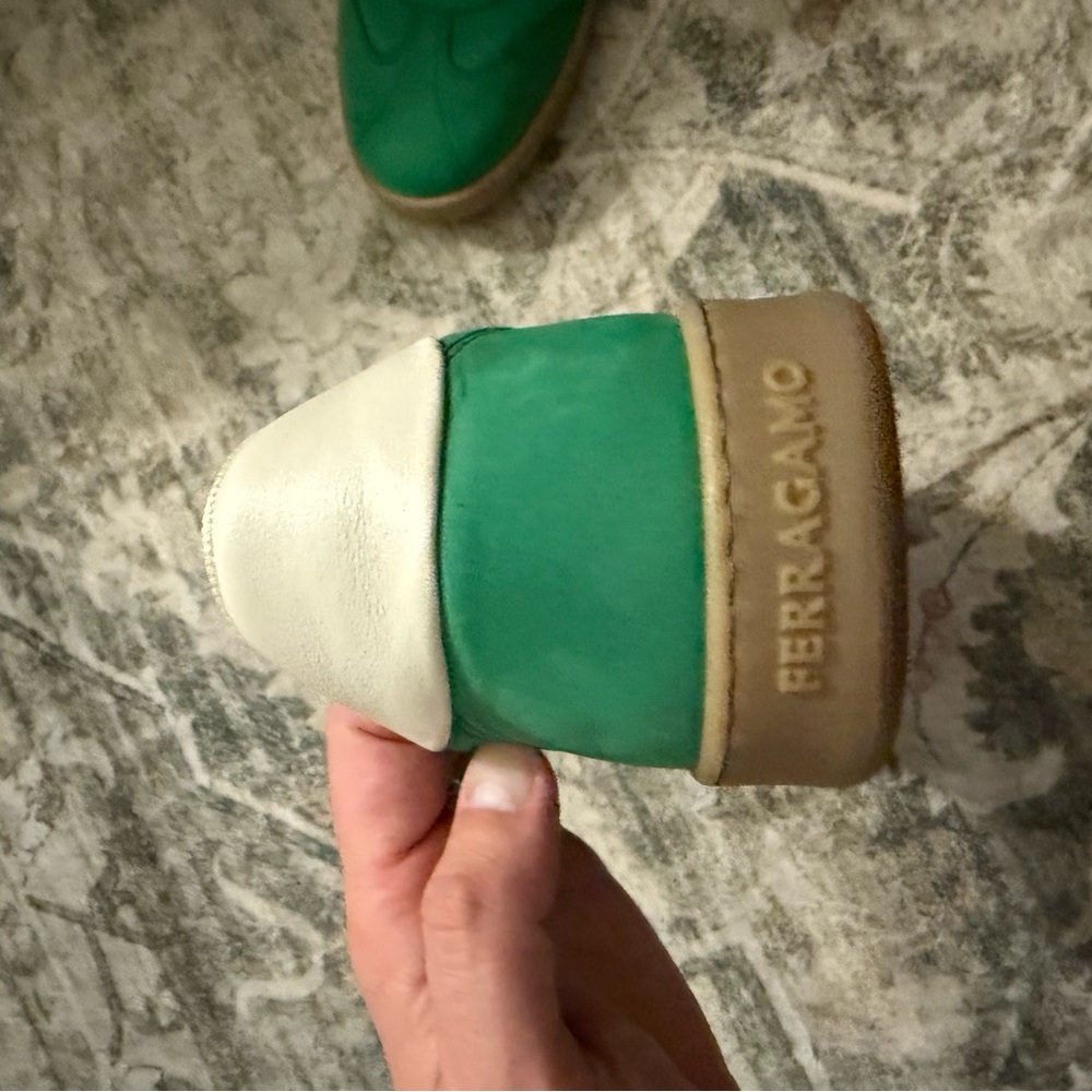 Ferragamo mens shoes size 13. Only worn once